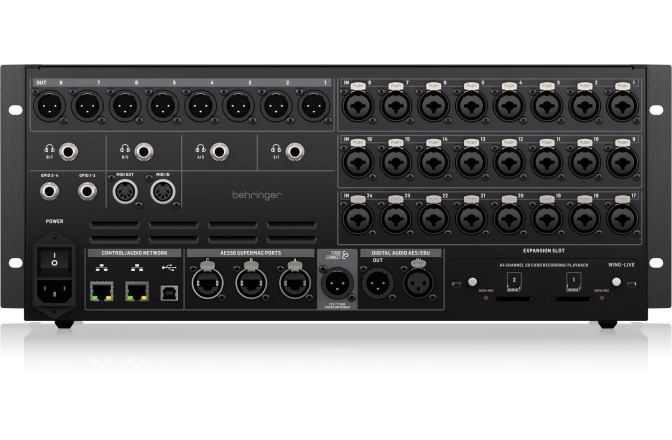 Mixer stereo digital Behringer WING Rack
