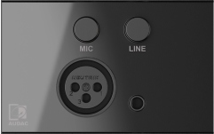 Mixer tip panou Audac WP210 Black