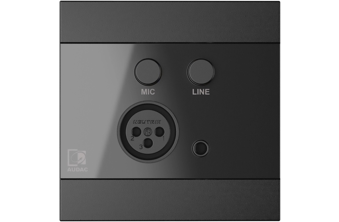 Mixer tip panou Audac WP210 Black