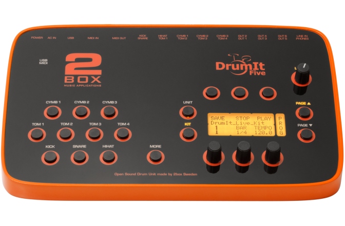 Modul de tobe electronice 2BOX DrumIt Five