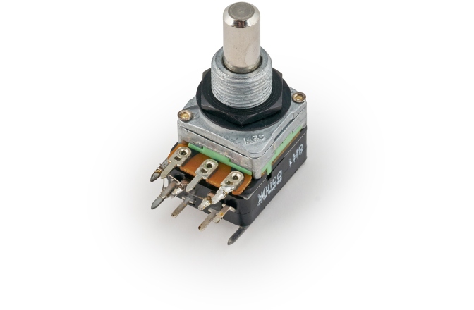 Modul potențiometru  MEC Pickups  Volume Pot Module, B500K Push/Pull, w/o PCB - Lefthand