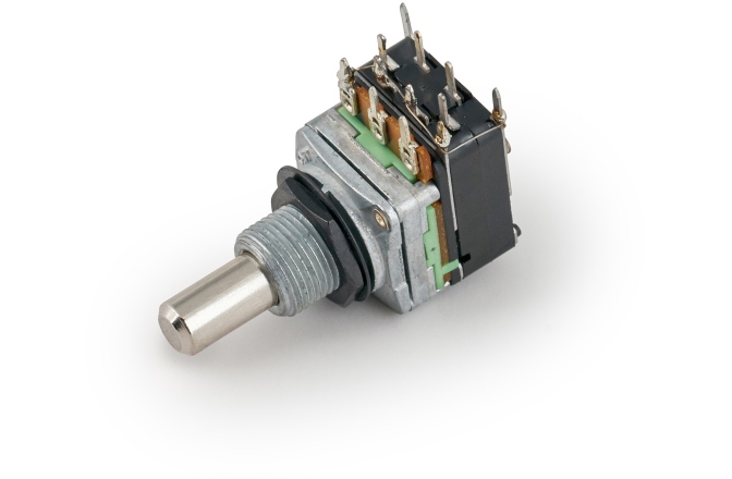 Modul potențiometru  MEC Pickups  Volume Pot Module, B500K Push/Pull, w/o PCB - Lefthand