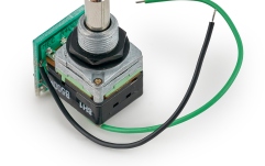Modul potențiometru MEC Pickups  Volume Pot Module, B500K, Push/Pull, with connection cables - Lefthand