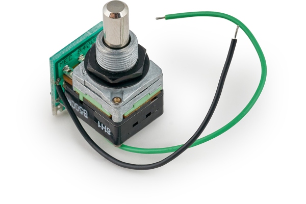 Volume Pot Module, B500K, Push/Pull, with connection cables - Lefthand Volume Pot Module, B500K, Push/Pull, with connection cables - Lefthand