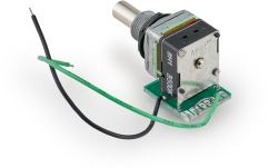 Modul potențiometru MEC Pickups  Volume Pot Module, B500K, Push/Pull, with connection cables - Lefthand