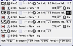 Modul workstation Korg M3-M
