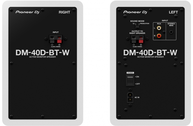 Monitoare de Studio Active Pioneer DJ DM-40D-BT White