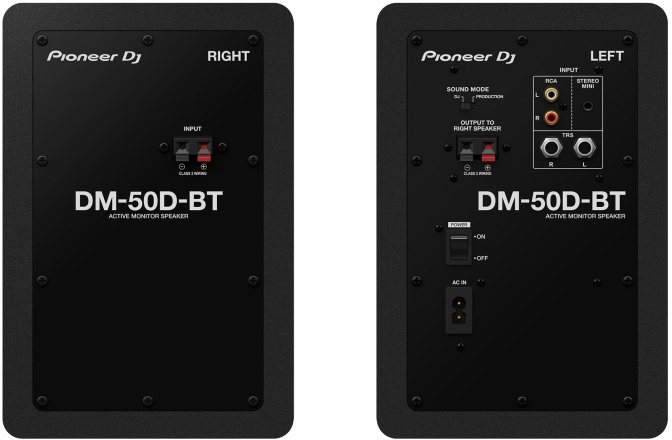 Monitoare de Studio cu Bluetooth Pioneer DJ DM-50D-BT Black
