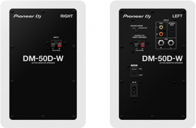 Monitoare de Studio Pioneer DJ DM-50D-W