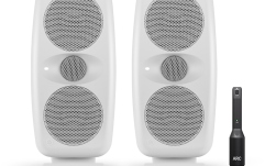 Monitoare de studio portabile IK Multimedia iLoud MTM MKII White Pair Bundle