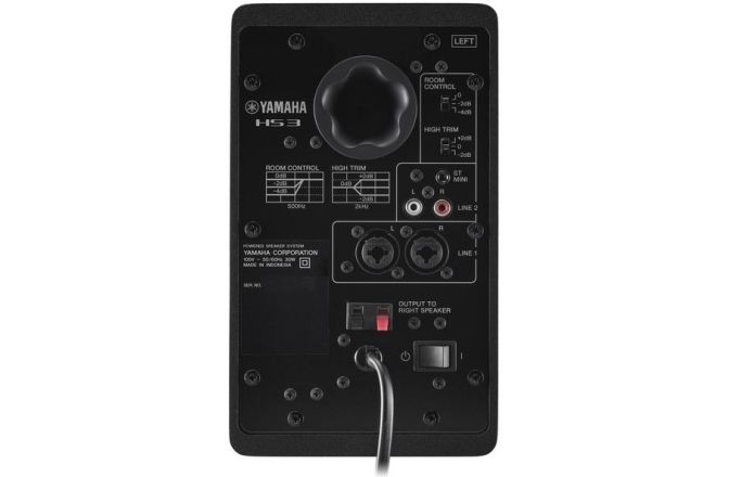 Monitoare de Studio Yamaha HS3 Black