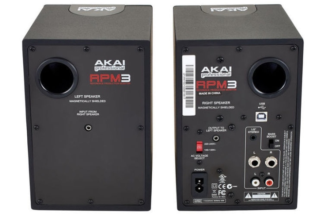 Monitoare USB si interfata audio incorporata Akai RPM 3