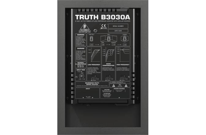 Monitor de studio/desktop Behringer TRUTH B3030A