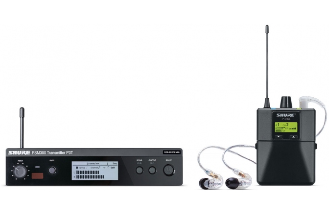 Monitorizare in-ear Shure PSM 300 Pro SE215