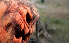 Monstru dovleac Europalms Halloween Groundbreaker Pumpkin Monster, 50cm