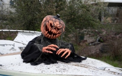 Monstru dovleac Europalms Halloween Groundbreaker Pumpkin Monster, 50cm