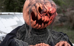 Monstru dovleac Europalms Halloween Groundbreaker Pumpkin Monster, 50cm