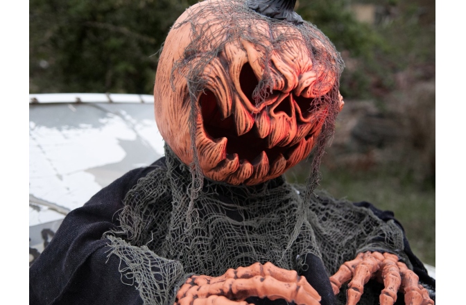 Monstru dovleac Europalms Halloween Groundbreaker Pumpkin Monster, 50cm