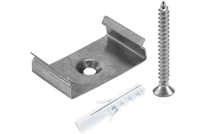Montura metalica Eurolite Mounting Bracket for U-Profil 20mm Metal