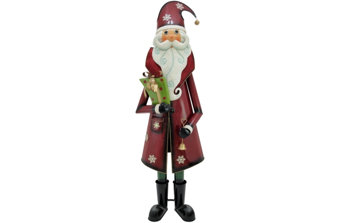 Moș Crăciun, Santa Claus Europalms Santa Claus, Metal, 195cm, red