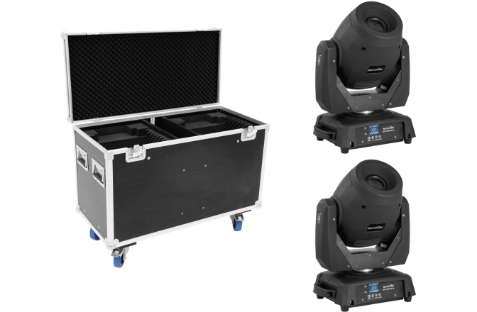 Movinghead-uri Eurolite Set 2x LED TMH-X12 + EU Case