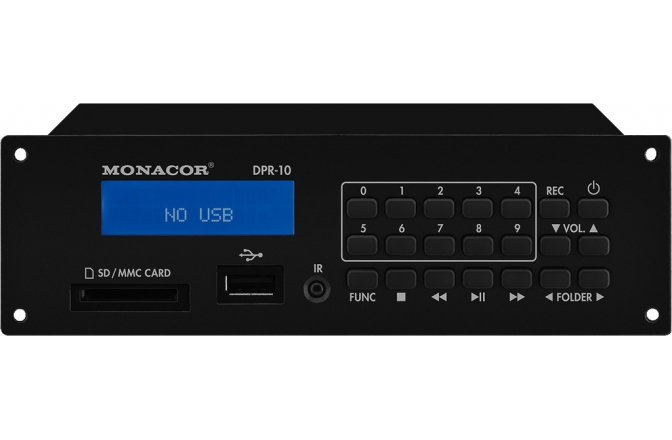MP3 Recorder Monacor DPR-10