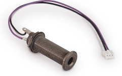 Mufă Endpin Jack închis MEC Pickups  Closed Stereo Jack Socket, for Mounting in Instrument Sides with R5 Connector - Black