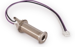 Mufă Endpin Jack închis MEC Pickups  Closed Stereo Jack Socket, for Mounting in Instrument Sides with R5 Connector - Chrome