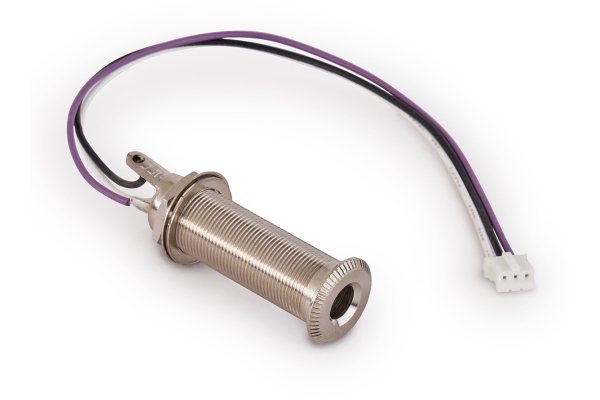  Closed Stereo Jack Socket, for Mounting in Instrument Sides with R5 Connector - Chrome