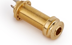 Mufă Endpin Jack MEC Pickups  6.3 mm / 1/4 Stereo Endpin Jack Socket for Acoustic Guitars - Gold