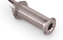 Mufă Endpin Jack MEC Pickups  Closed Stereo Jack Socket, for Mounting in Instrument Sides - Chrome
