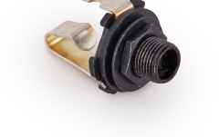 Mufă Endpin Jack MEC Pickups  Open 6.3 mm / 1/4" Mono Jack Socket - Black