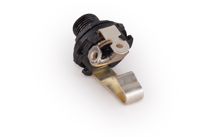 Mufă Endpin Jack MEC Pickups  Open 6.3 mm / 1/4" Mono Jack Socket - Black