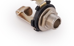 Mufă Endpin Jack MEC Pickups  Open 6.3 mm / 1/4 Mono Jack Socket - Chrome