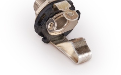 Mufă Endpin Jack MEC Pickups  Open 6.3 mm / 1/4 Mono Jack Socket - Chrome