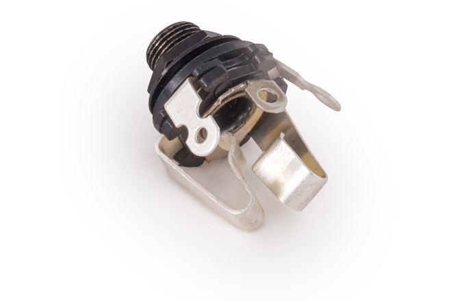Mufă Endpin Jack MEC Pickups  Open 6.3 mm / 1/4 Stereo Jack Socket - Black