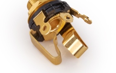 Mufă Endpin Jack MEC Pickups  Open 6.3 mm / 1/4 Stereo Jack Socket - Gold