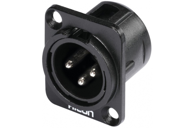 Mufă XLR de montaj Hicon XLR mounting plug 3pin HI-X3DM-M