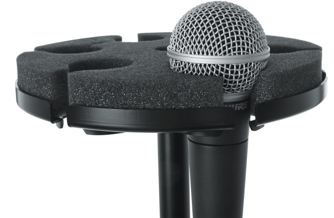 Multi-microphone support Gator Frameworks Mic 6 Tray