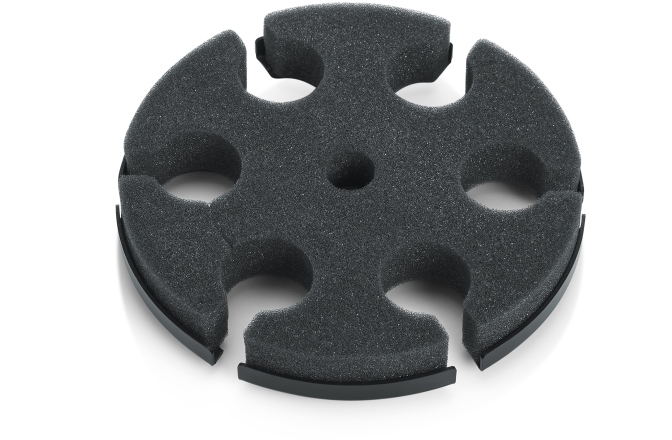 Multi-microphone support Gator Frameworks Mic 6 Tray