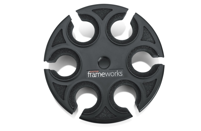 Multi-microphone support Gator Frameworks Mic 6 Tray