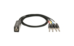 Multicore/Adaptor audio CATLink

 Klotz CATLink MINI 4-channel multicore adapteretherCON F - 4x TRS 3p M
