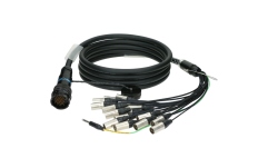Multicore audio profesional Klotz OmniLIVE - RMP 54p M - 16x XLR M16-channel - digital fanout - PVC - metal / Remke - 30 m