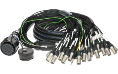 Multicore audio profesional Klotz PolyLIVE - RMP 150p F - 32x XLR M32-channel - analog fanout PVC - KLOTZ - metal / Remke - 6 m