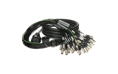 Multicore audio profesional Klotz PolyLIVE - RMP 150p F - 32x XLR M32-channel - analog fanout PVC - Neutrik® - plastic / ZEP - 20 m