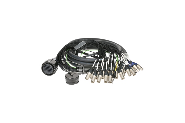 PolyLIVE - RMP 85p F - 20x XLR M / 4x XLR F24-channel PolyLIVE - analog fanout - PVC - KLOTZ - plastic / ZEP - 3 m