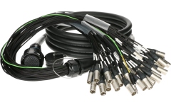 Multicore audio robust Klotz PolyLIVE - RMP 150p F - 32x XLR M32-channel - analog fanout PVC - KLOTZ - metal / Remke - 3 m
