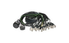 Multicore audio robust Klotz PolyLIVE - RMP 150p F - 32x XLR M32-channel - analog fanout PVC - Neutrik® - plastic / ZEP - 25 m