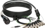 Multicore audio robust Klotz PolyLIVE - RMP 25p F - 8x XLR M8-channel - analog fanout - PVC - Neutrik® - 10 m