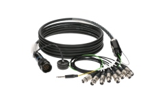 Multicore audio robust Klotz PolyLIVE - RMP 25p M - 8x XLR F8-channel - analog fanout - PVC - KLOTZ - 25 m